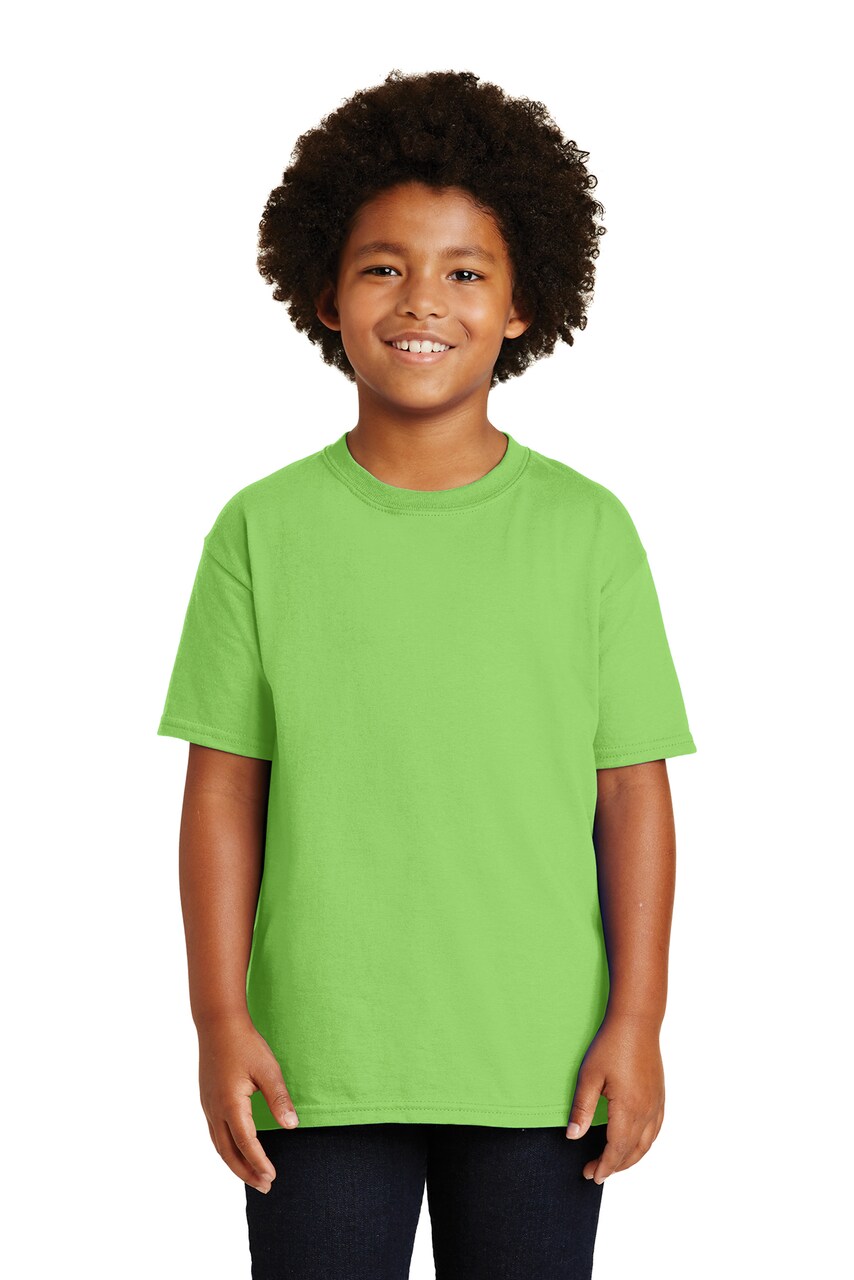 Gildan® Youth Ultra Cotton Heavyweight Short Sleeve T Shirt For Custom Printing And Durable School Wear